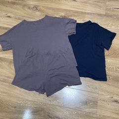 GU Ｔシャツとパンツセット　Ｌサイズの画像