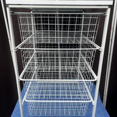  ① IKEA 4段収納ラック ANTONIUS 16739 廃盤品