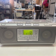 SONY　ソニー　CDラジオWカセットコーダー　レコーダー　ラジ...