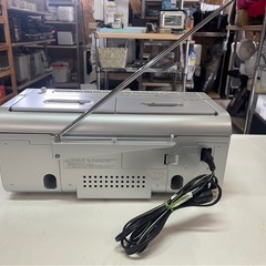 SONY　ソニー　CDラジオWカセットコーダー　レコーダー　ラジカセ　FM/AM　CFD-W77　稼働確認済　中古　③の画像