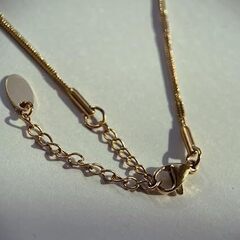 [komichi accessory] ゴールド　ネックレス スネークチェーンの画像
