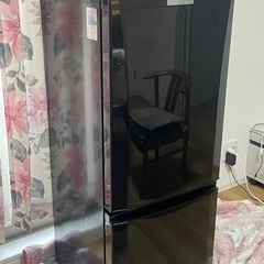 2018年製 三菱 冷蔵庫 黒