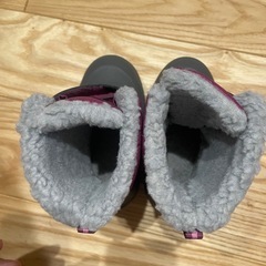 【美品】mont-bell モンベル 子供用ブーツ １４㎝の画像