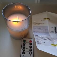 【決まりました】新品未使用！LED キャンドルライト リモコン付の画像
