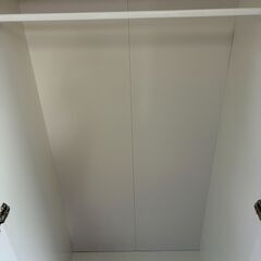 【ジャングルジャングル深井店】★ワードロープ 収納家具 家具 ホワイト 白 クリーニング済 堺市（中区 堺区 東区 西区 南区 北区）和泉市 河内長野市 富田林市 松原市 狭山市 【FU2393】の画像