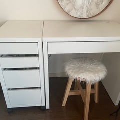 【IKEA】シンプルデスクの画像