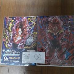 ドラゴンボール一番くじクリアファイルの画像