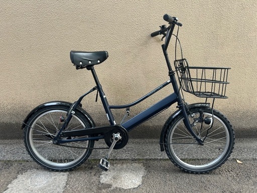 自転車 ミニベロ カゴ付 20インチ mimosa(ミモザ) 変速付き