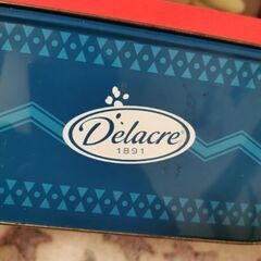 可愛いクリスマス柄 Delacre (デラクレ) 缶 - 無料の画像