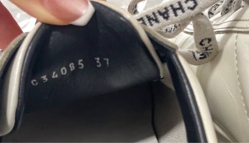 CHANELスニーカー サイズ37（23.5cm〜24cm）