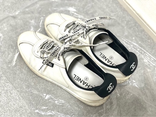 CHANELスニーカー サイズ37（23.5cm〜24cm）