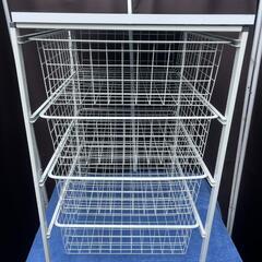 ② IKEA 4段収納ラック ANTONIUS 16739 廃盤品