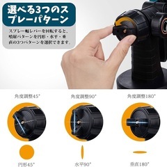 コードレススプレーガン 電動 スプレーガン 塗装 電気スプレーガン 家庭用 小型の画像