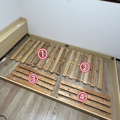 【決まりました】すのこ４枚　まとめての画像