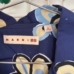 ユニクロ MARNI オープンカラーシャツ 花柄 UNIQLO マルニの画像