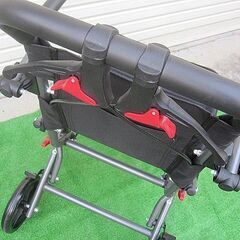 介護用車イス　折り畳み　簡易軽量　の画像