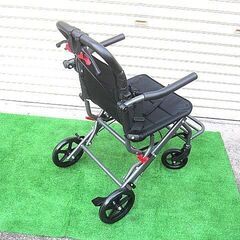 介護用車イス　折り畳み　簡易軽量　の画像
