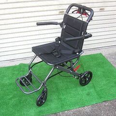 介護用車イス　折り畳み　簡易軽量　