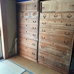 昭和レトロ　桐箪笥