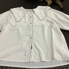 ノーブランドセーラーカラーブラウス難ありの画像