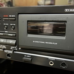 TASCAMカセットデッキ&CDプレーヤー　の画像