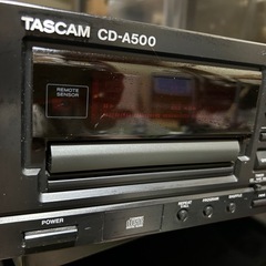 TASCAMカセットデッキ&CDプレーヤー　