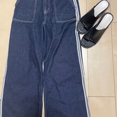 murua デニム　ヒールset