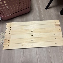 脚付きマットレス 部品欠品ありの画像