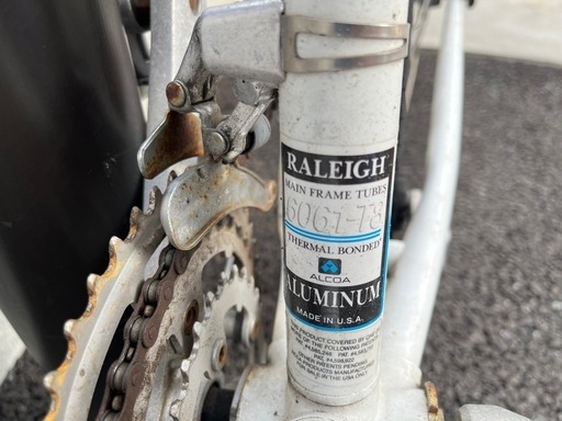 熱い販売 RALEIGH ヴィンテージバイク (konichan) 香春口三萩野のクロス パーツ