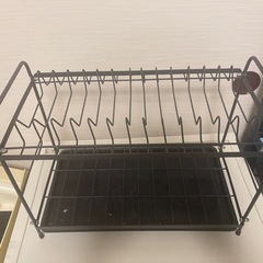 二段式食器ラック