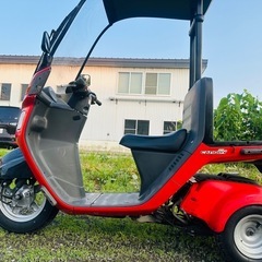 激安12万円　北海道　ホンダ　ジャイロキャノピー　TA03　４スト　ワンオーナー！走行少ない！の画像