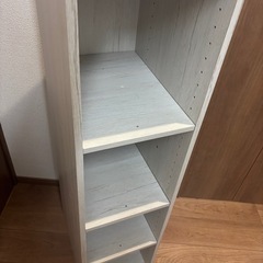 【中古」　】ホワイト　カラーボックス（ニトリ）の画像
