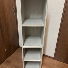 【中古」　】ホワイト　カラーボックス（ニトリ）