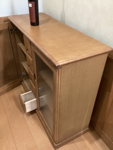 大雪木工社製キャビネット 7月中旬以降出品.取引地域が都内に変わり