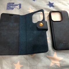 iPhone15 PRO 手帳型ケース&ガラスフィルムの画像