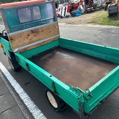 アテックス　ダンプ　運搬車 4WD 油圧　パワステ 中折れ　キャビン　セル付き　四駆 トレーラー　荷台　搬送 乗用　三方開　運搬車 SE530 四国製作所　宮崎　簡易始動動画ありの画像