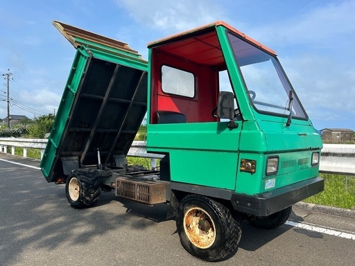 運搬車　油圧ダンプ付　積載500kg(ディーゼル)【使用頻度激少】【限界価格】 運搬車 油圧ダンプ付 積載500kg(ディーゼル)【使用頻度激少