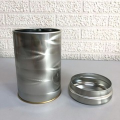 新品★お茶の空き缶　容器の画像