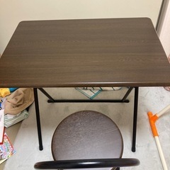 折りたたみテーブル　チェア　セット　机　デスク
