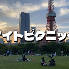 【途中入退場OK】芝公園の芝生で夜のピクニックと夜景を楽しもう(...