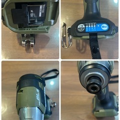 Makita 電動インパクトドライバー TD173D 新品バッテリーの画像