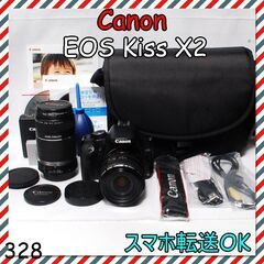 Canon EOS Kiss X2 標準＆中望遠レンズ♡スマホ転送OK