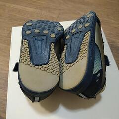 18cm   スニーカー　PUMA　プーマ　ブラック　ゴールド　黒の画像