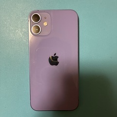 決まりました！iPhone12 mini  64Gパープルの画像