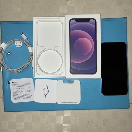 決まりました！iPhone12 mini  64Gパープル