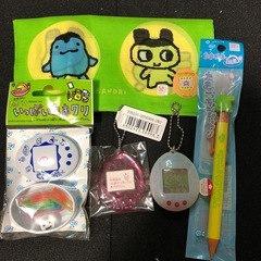 バンダイ　たまごっち クリアホワイト　他グッズ
