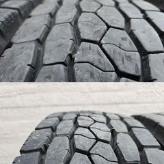 BS ブリヂストン ミックスタイヤ　4本セット 225/80/17.5 トラック用の画像