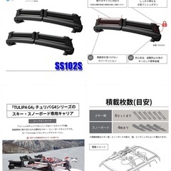 SS102S TERZO TULIPA-G4 スキー・スノーボー...