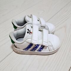 adidas　ミッキーマウススニーカー(12センチ)の画像