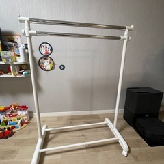 【取引中】ハンガーラック　2段　